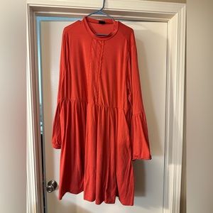 Torrid off pink dress size 4